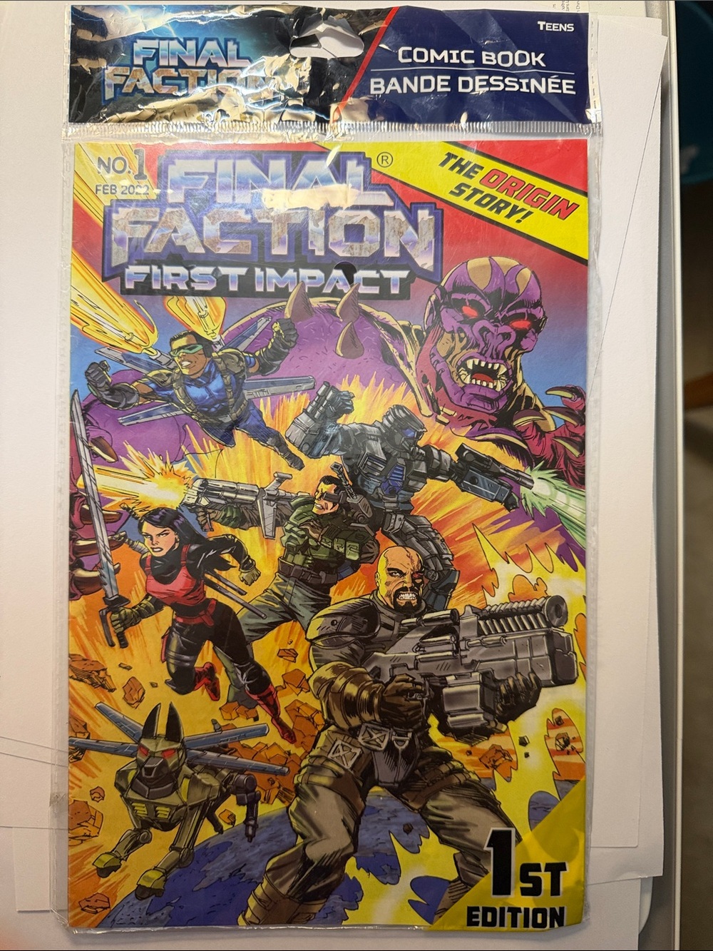 : First Impact Comic Book - Multicolor